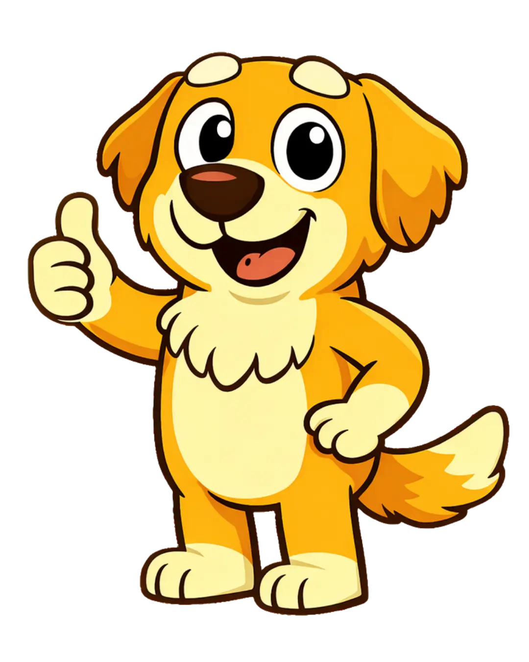 Daniel giving thumbs up